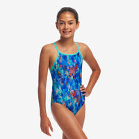 FUNKITA Diamond Back - Maillot d'entraînement pour filles - PAINT PRESS