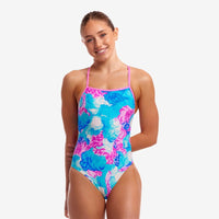 FUNKITA - TIE ME TIGHT - One-Piece - Women's Training Swimwear - CLOUD STREET