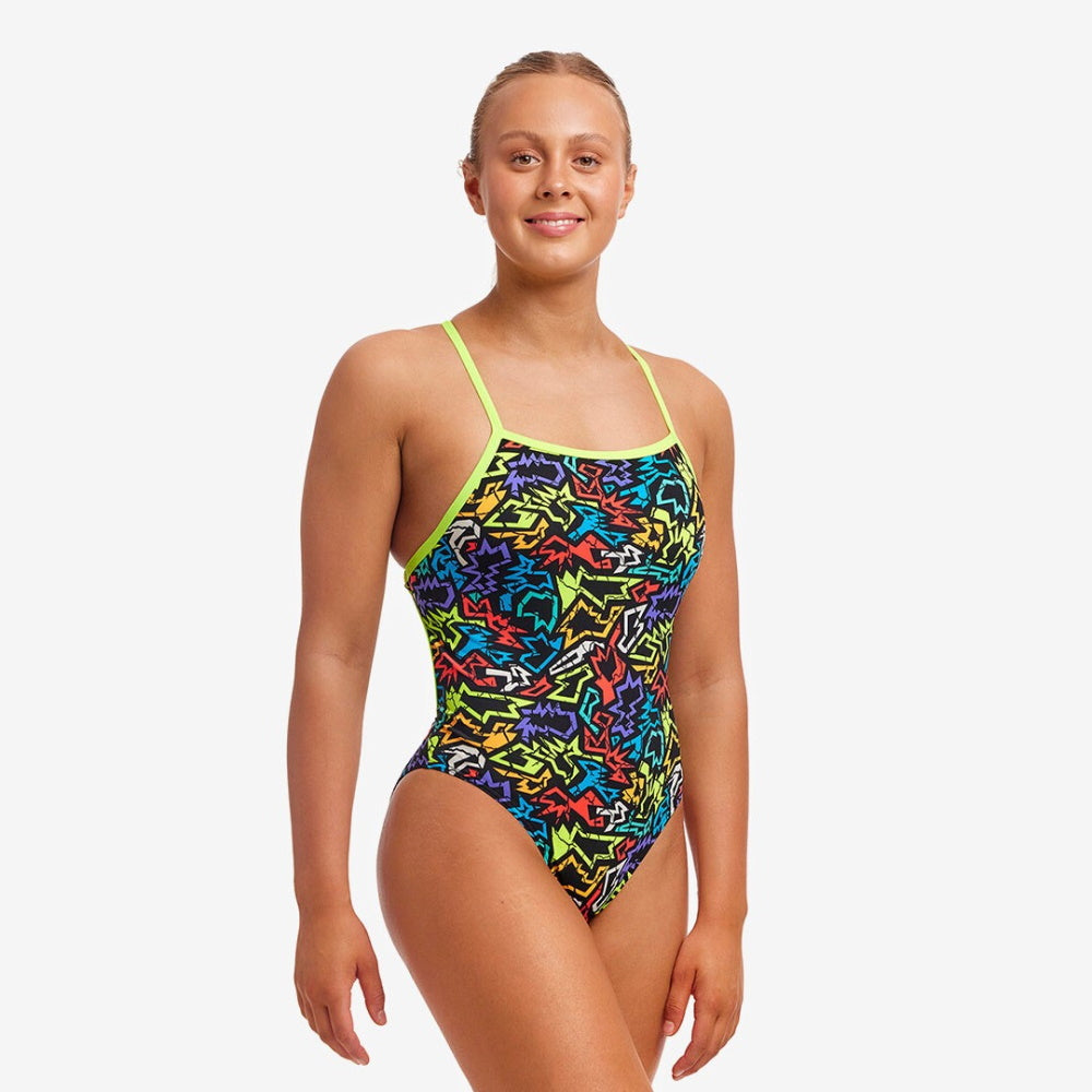 FUNKITA - TIE ME TIGHT - One-piece - Maillot d'entraînement pour femmes - FUNK ME