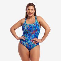 FUNKITA - Locked in Lucy - One-Piece - Women's aquafitness Swimwear - PAINT PRESS