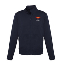 Jet - Entraineur - Veste sportive avec fermeture éclair - Coupe régulière - Marine