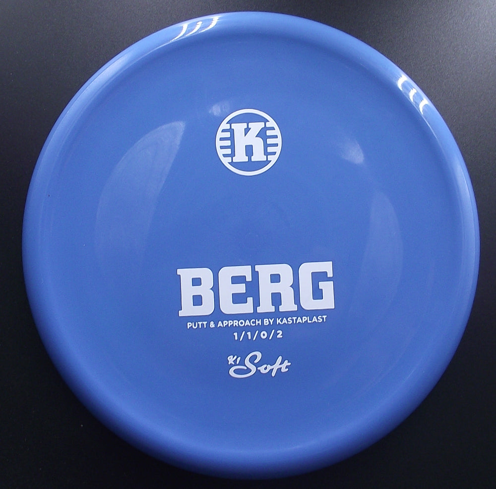 Kastaplast Discs - BERG K1-SOFT - S1 - Putter Discgolf