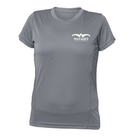 NATAQUI - Chandail technique à manches courtes - Féminin - Gris foncé