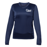 CALAC - Chandail technique, à manches longues - Féminin - Marine