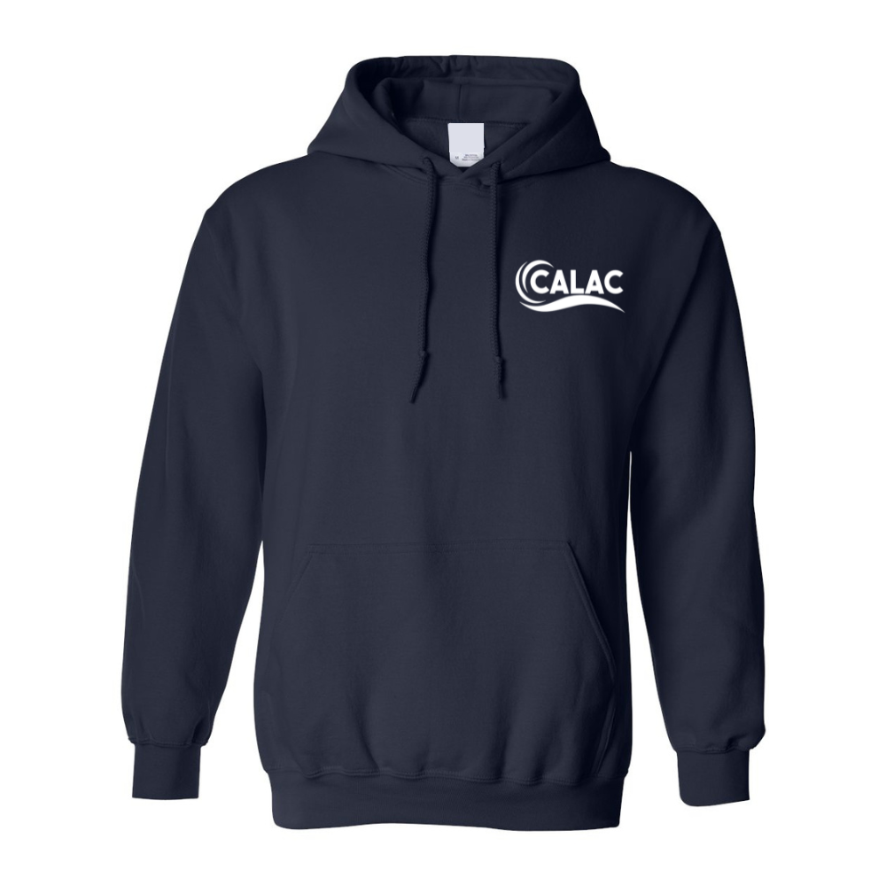 CALAC - Chandail à capuchon, Type kangourou - Adulte - Marine