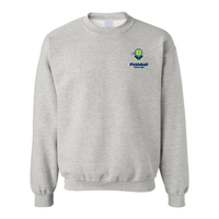 Pickleball Sainte-Julie - Chandail molleton (coton ouaté) - Adulte - Gris - Version LOGO