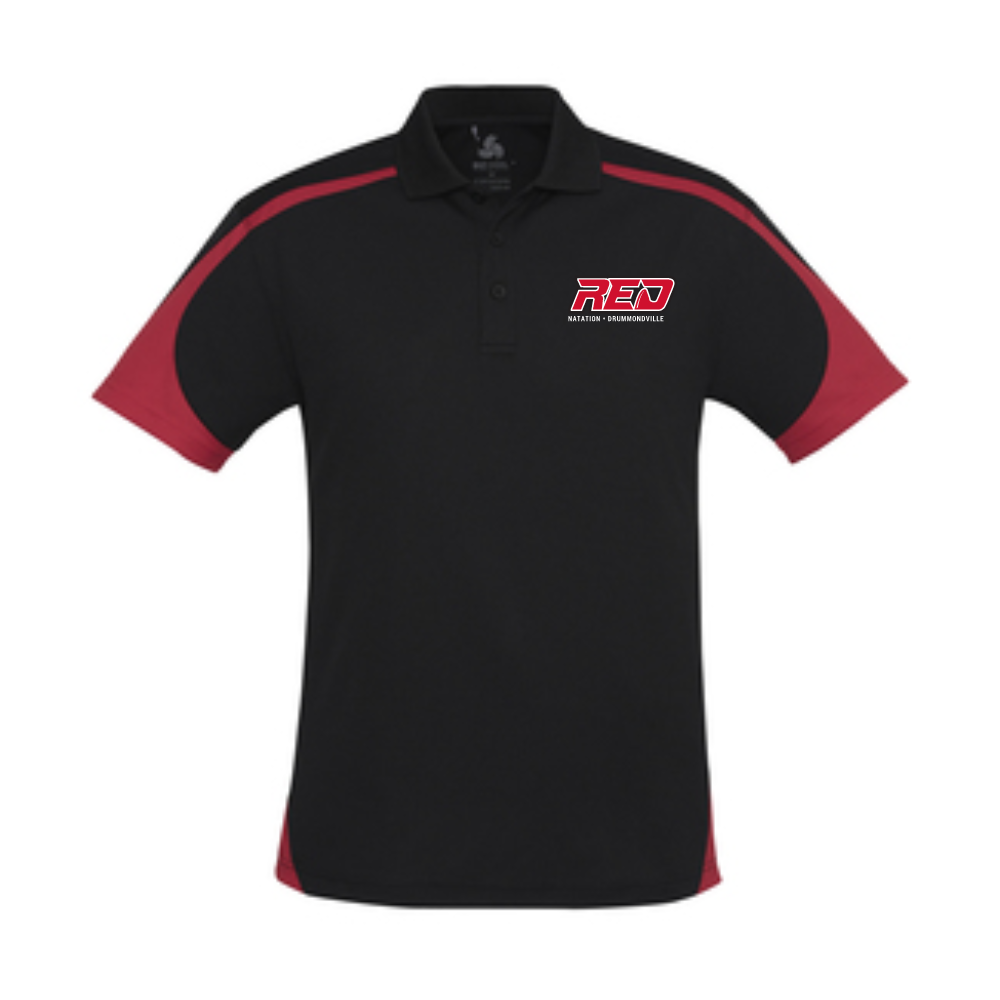 Black red polo clearance