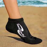 SandSocks - Beach Volleyball Short Socks - Black