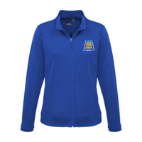 Saumoneaux - Veste sportive avec fermeture éclair - Coupe féminine - Royal