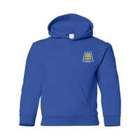 Saumoneaux - Chandail molleton à capuchon (Kangourou/Hoodie) - Juvénile - Royal