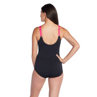 Speedo BANDED COLORBLOCK - Aquaforme - Maillot pour femmes - Fandango Pink