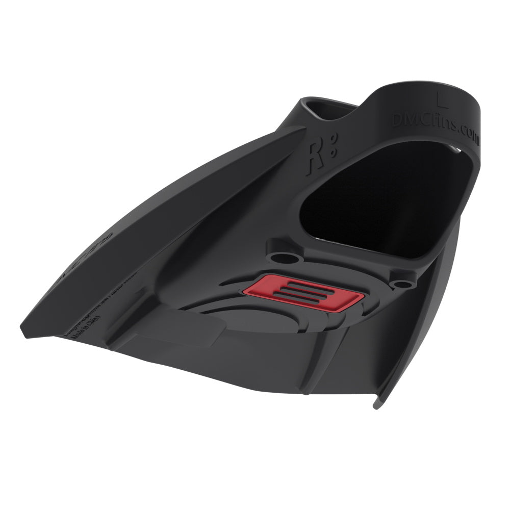 Speedo DMC - Palmes ELITE MAX - Palmes de performance - Noir/Rouge