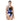 Speedo FlyBack Endurance+ - GLIMMER - Women's Training Swimwear - SPEEDO BLUE