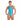 Speedo COLORBLOCK ONE BACK Endurance - Women's Training Swimwear - FLUO ARCTIC