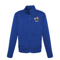 Pickleball Varennes - Veste sportive avec fermeture éclair - Coupe régulière - Royal - Version dos libre