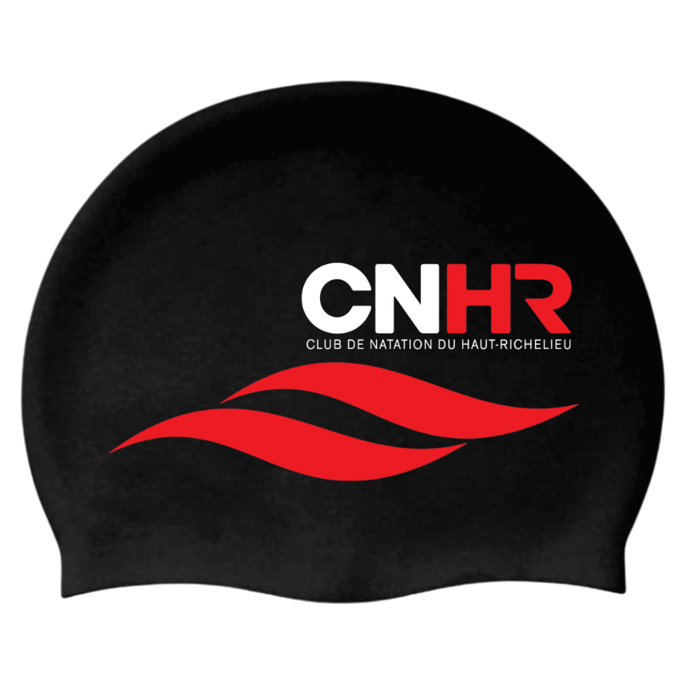 CNHR - Casque de bain d'entraînement en silicone - Noir de Sans nom