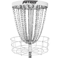 Dynamic Discs – PATRIOT - Panier de discgolf professionnel permanent - Blanc de Dynamic Discs