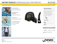 FINIS – Palettes d’entrainement de godille sans courroie de Finis