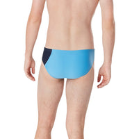 Speedo Brief ECO Endurance+ - Asymmetrical Colorblock One - Maillot de bain pour hommes - Bleu de Speedo