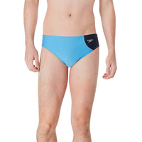Speedo Brief ECO Endurance+ - Asymmetrical Colorblock One - Maillot de bain pour hommes - Bleu de Speedo