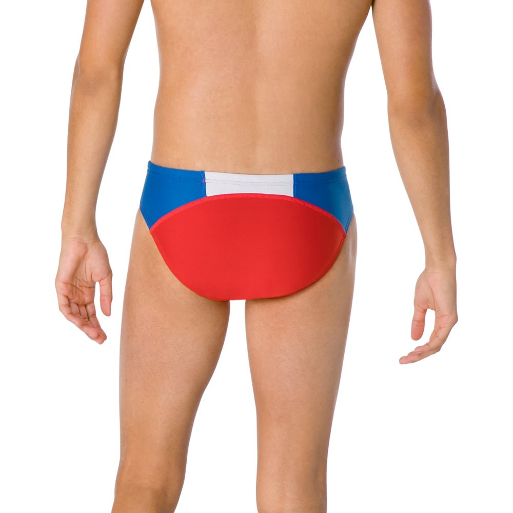 Speedo Brief ECO Endurance+ - Dual Colorblock One - Maillot de bain pour hommes - Rouge de Speedo