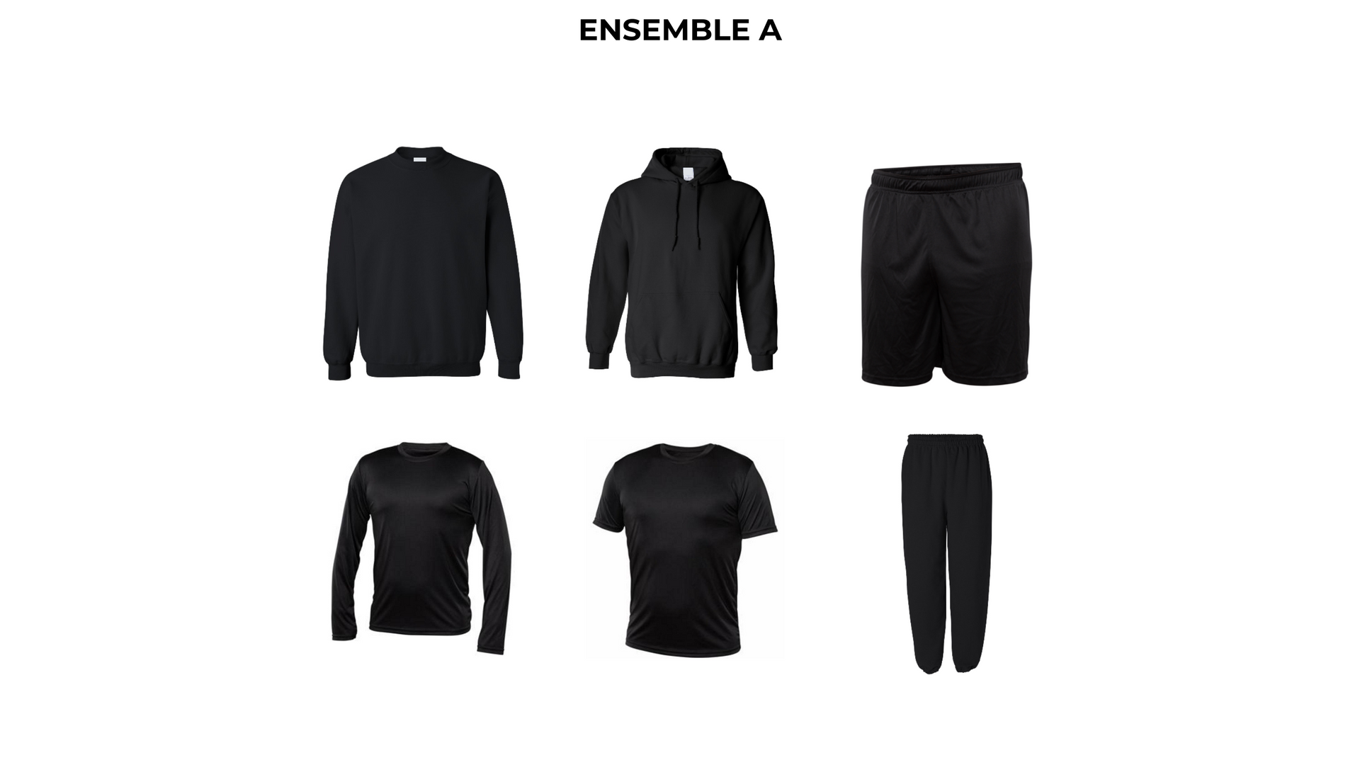 Items personnalisables - Combo A