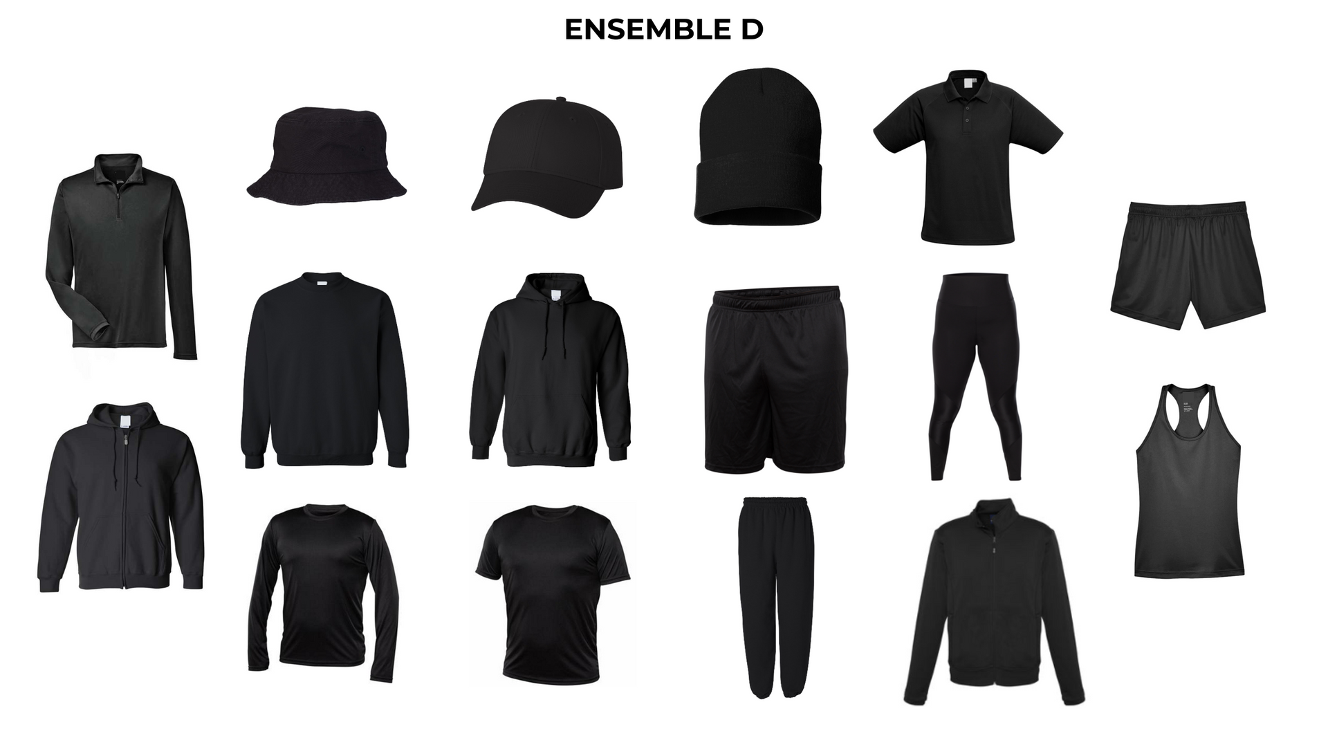 Items personnalisables - Combo D