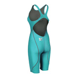 Arena Powerskin ST NEXT à dos ouvert - Maillot Performance pour femme – Aquamarine