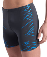 Arena STRAIGHT LINES SWIM - Mid-Jammer - Maillot pour hommes - Asphalt / Blue River