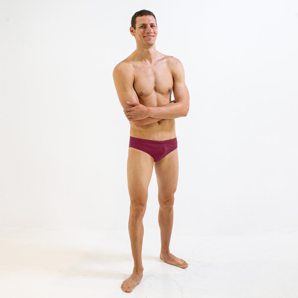 FINIS Brief - Men's Swimwear - Cabernet