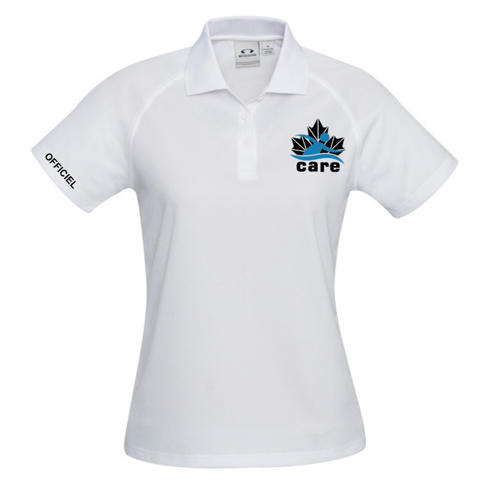 CARE - Polo - Féminin - Officiel - Blanc