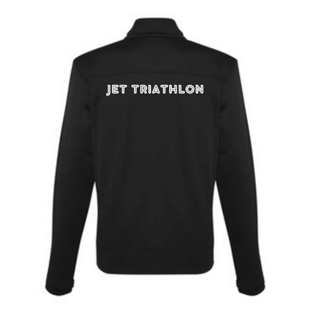 Triathlon-Joliette - Veste sportive avec fermeture éclair - Natation - Coupe régulière - Noir