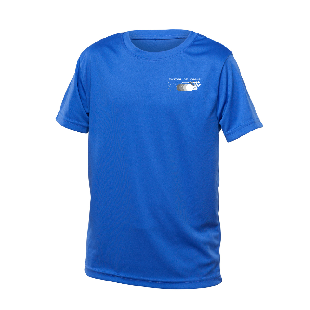 Short Sleeve Technical Sweater - Junior - Royal