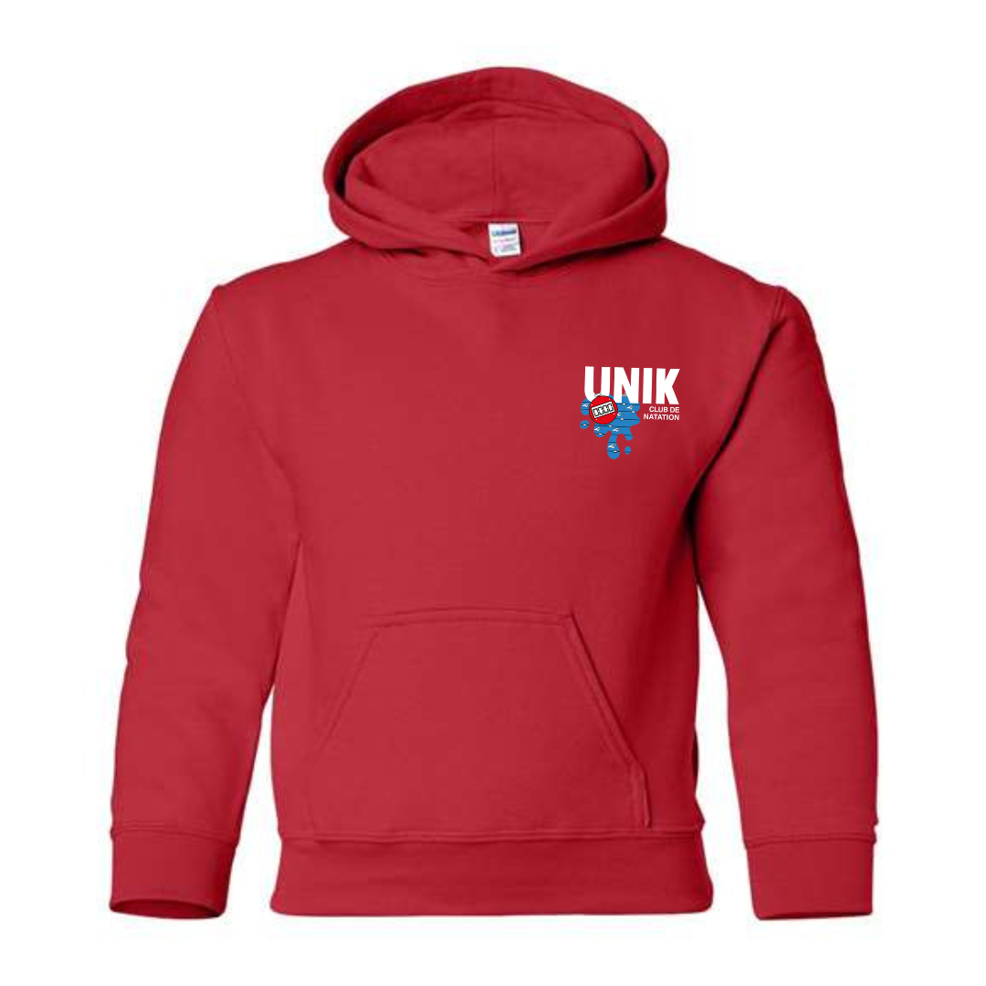 Youth hoodie - Red - CN Chambly