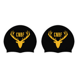 CNBF - Casques de bain en silicone personnalisés - Noir