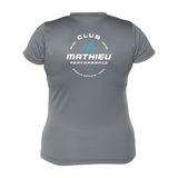 CMP - Chandail technique à manches courtes - Féminin - Gris foncé