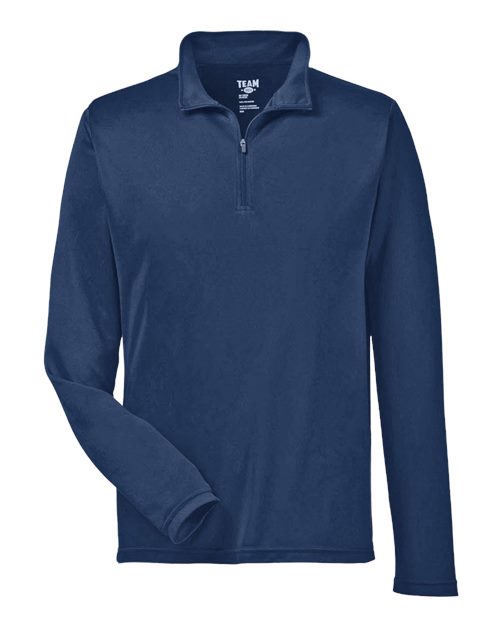 Men's Quarter Zip Performance Top - Black