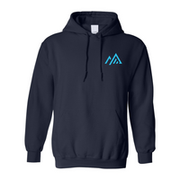 Hooded sweater, Kangaroo type - Adult - Navy