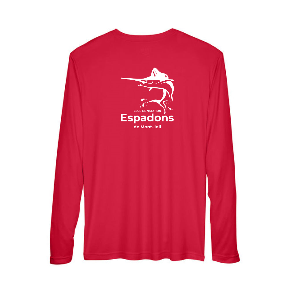 T-Shirt Performance – Long Sleeves – Red