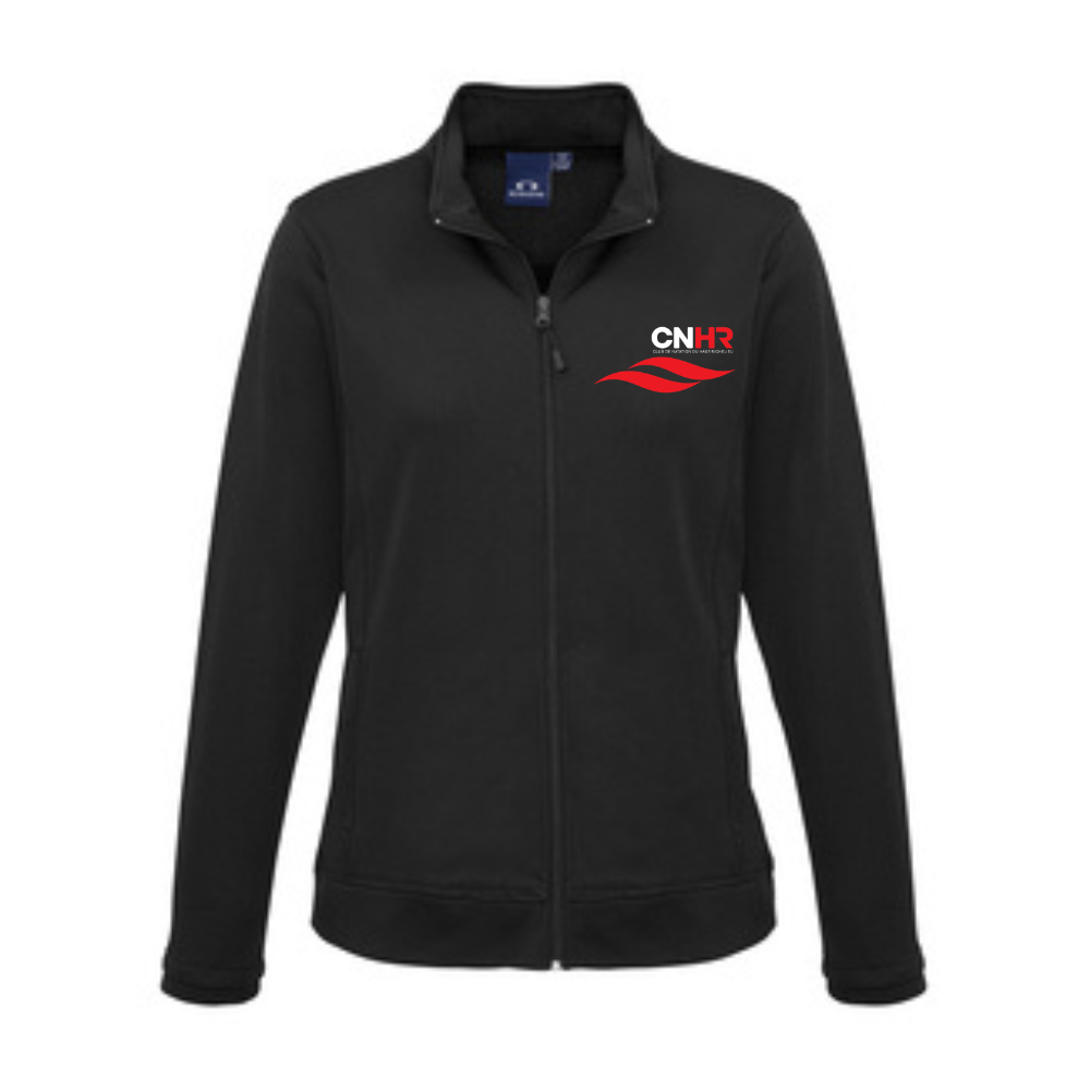 CNHR - Veste sportive avec fermeture éclair - Coupe féminine - Noir