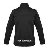 CNHR - Veste sportive avec fermeture éclair - Coupe féminine - Noir