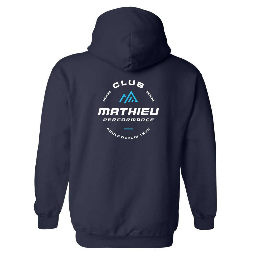 Hooded sweater, Kangaroo type - Adult - Navy