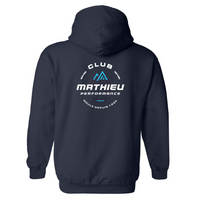 Hooded sweater, Kangaroo type - Adult - Navy