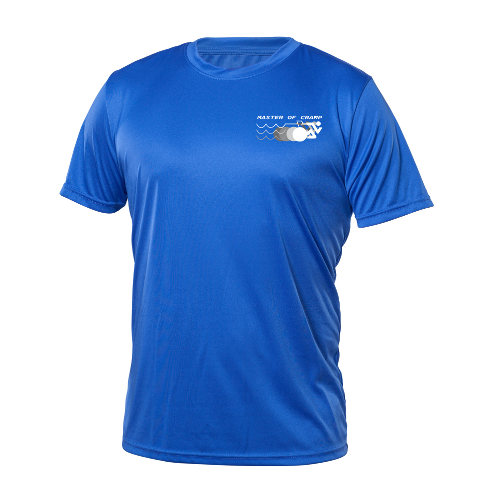 Short Sleeve Technical Sweater - Men - Royal