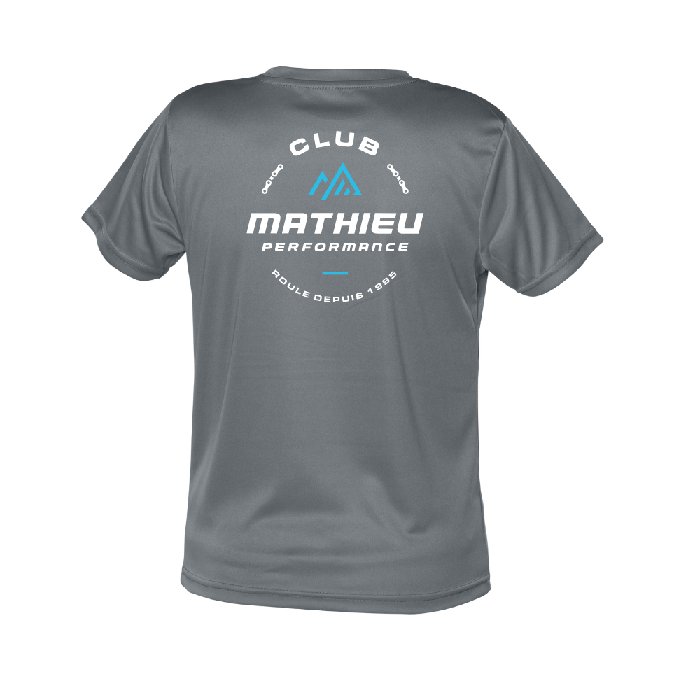 CMP - Chandail technique à manches courtes - Enfant - Gris foncé