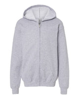 Veste molleton à capuchon avec zip - Juvénile - Gris
