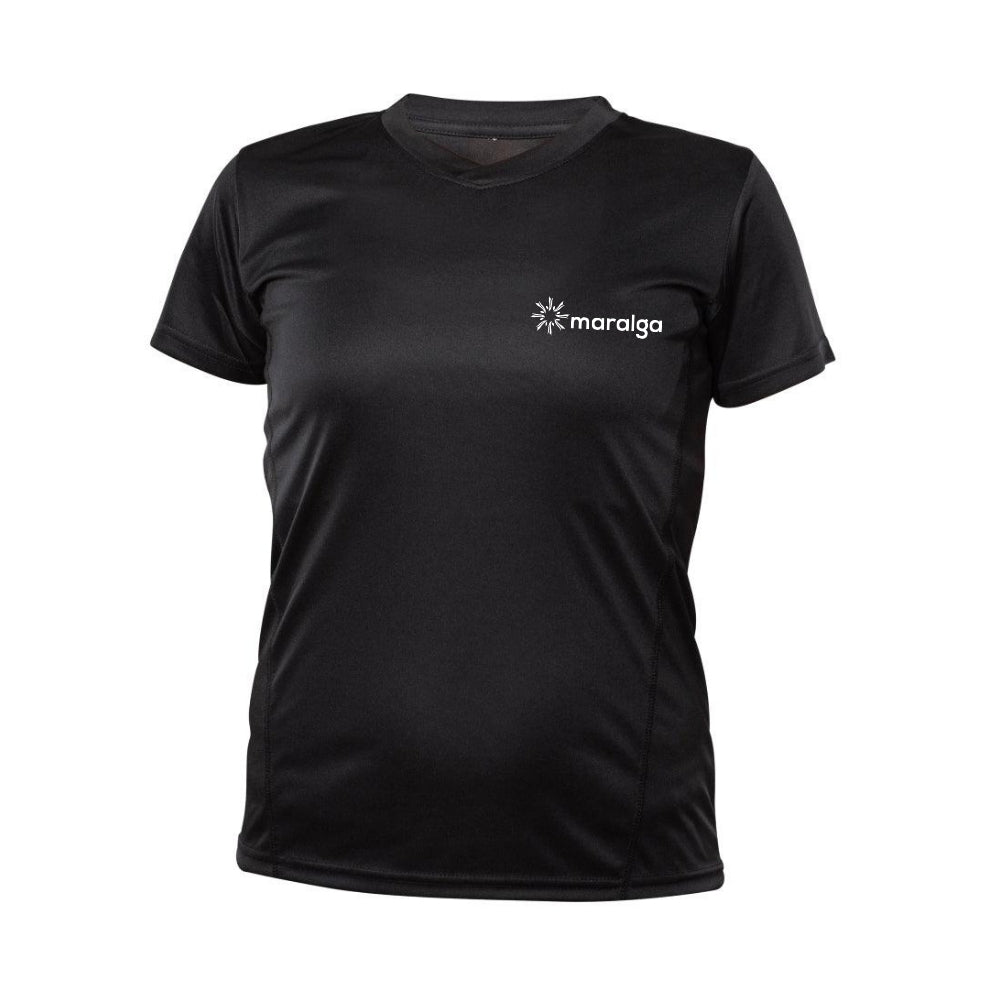Maralga - Chandail technique à manches courtes - Féminin - Noir