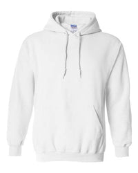 Hooded fleece sweater (Kangaroo/Hoodie) - Adult - White