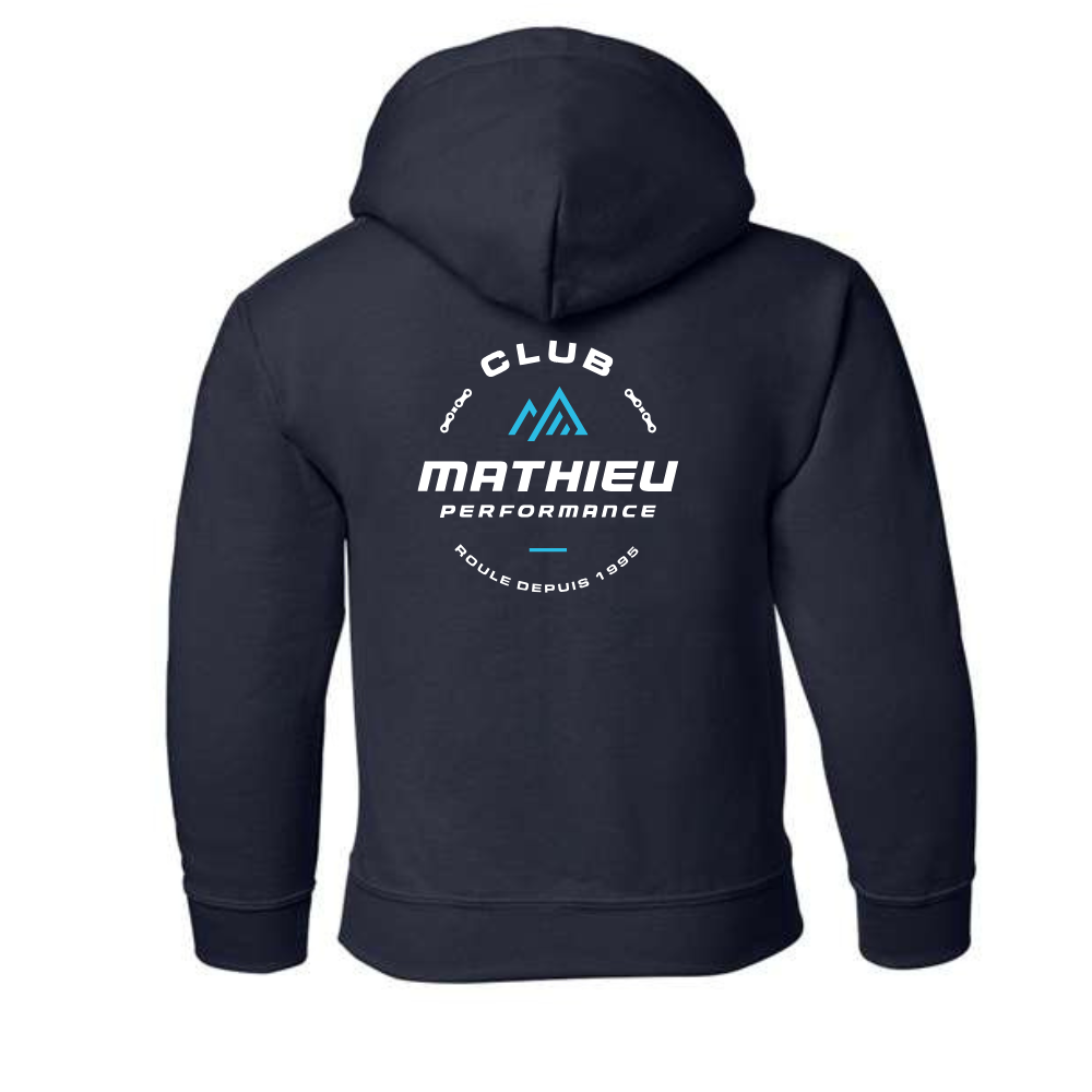 CMP - Chandail molleton à capuchon (Kangourou/Hoodie) - Juvénile - Marine