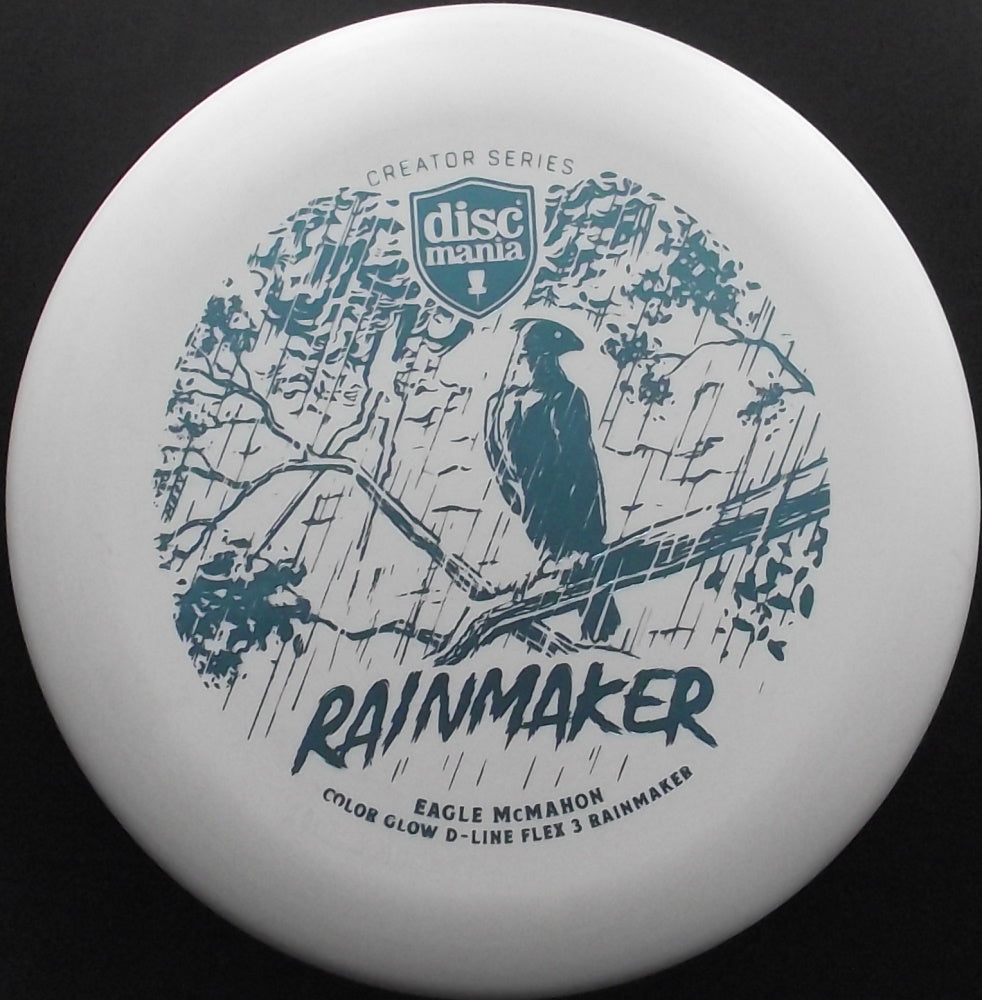 Discmania – RAINMAKER Glow D-Line Flex 3 - Eagle McMahon Creator Series - S2 - Putter